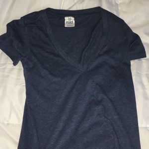 Navy blue v-neck from pink!